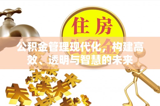 翔安公积金管理现代化，构建高效、透明与智慧的未来