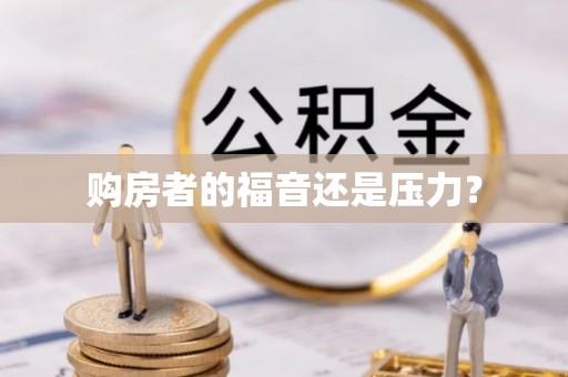 翔安购房者的福音还是压力？