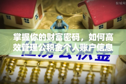 翔安掌握你的财富密码，如何高效管理公积金个人账户信息