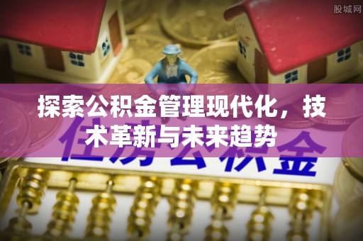 翔安探索公积金管理现代化，技术革新与未来趋势