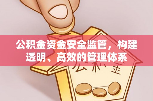翔安公积金资金安全监管，构建透明、高效的管理体系