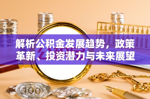 翔安解析公积金发展趋势，政策革新、投资潜力与未来展望