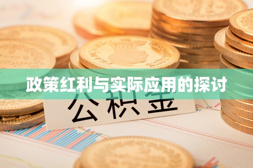 翔安政策红利与实际应用的探讨