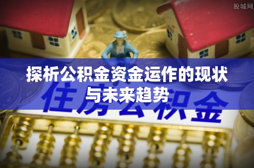 翔安探析公积金资金运作的现状与未来趋势