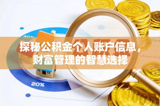 翔安探秘公积金个人账户信息，财富管理的智慧选择
